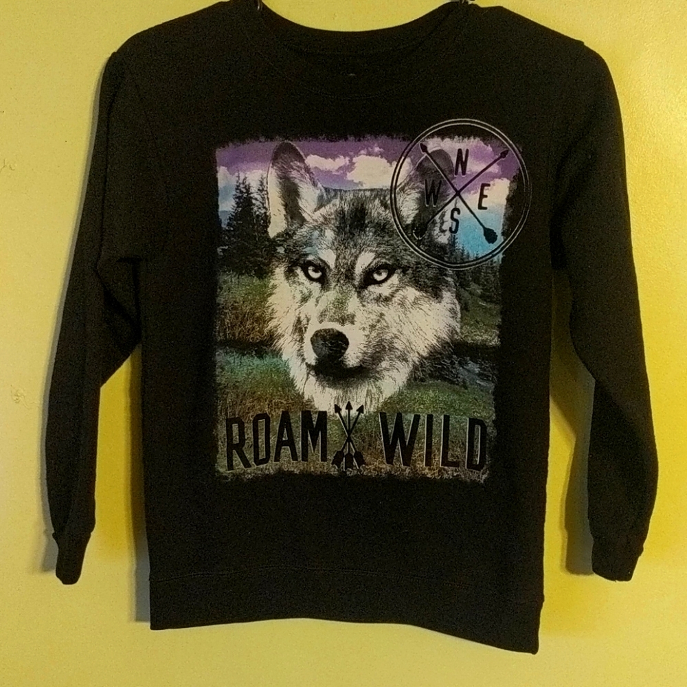 Kids Wolf Sweatshirt